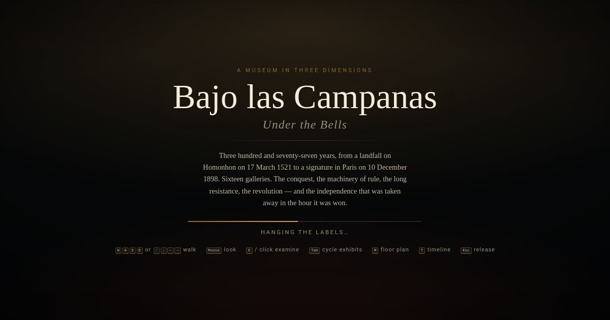 Screenshot of the Spanish Occupation demo